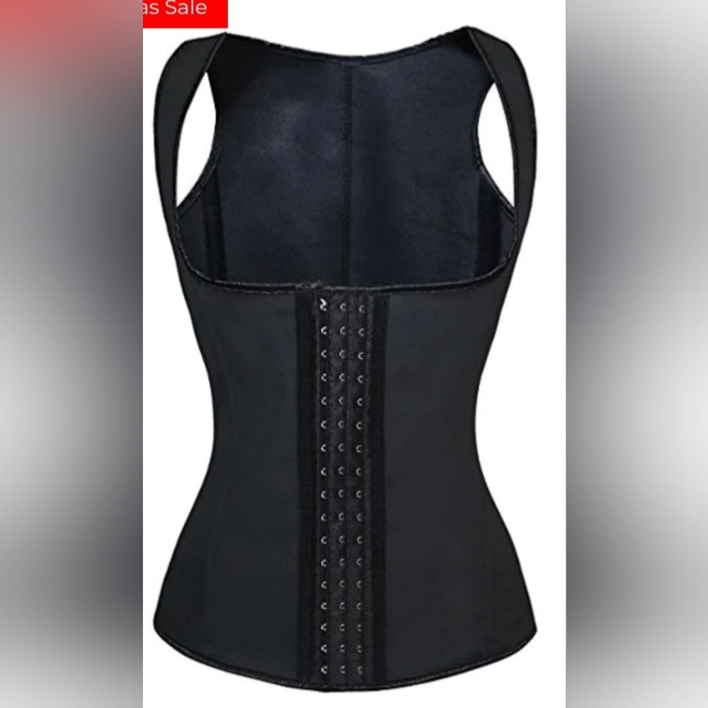 Black - Columbian Waist Trainer Vest - Waistline 38 to 39.5 in - 4X - Picture 4 of 6